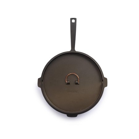 BAREBONES LIVING Barebones All-in-One Cast Iron Skillet, 12in CKW-318